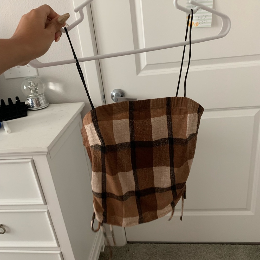 Plaid Top
